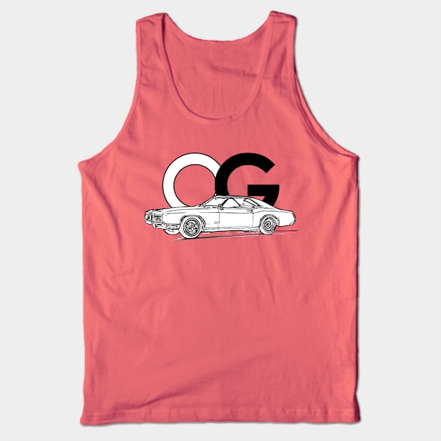 OG Riviera T Shirt Tank Top by OG Graphic Design